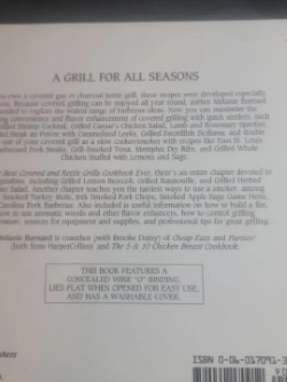 The Best Covered and Kettle Grills Cookbook Ever 1994 First Edition BBQ Recipes